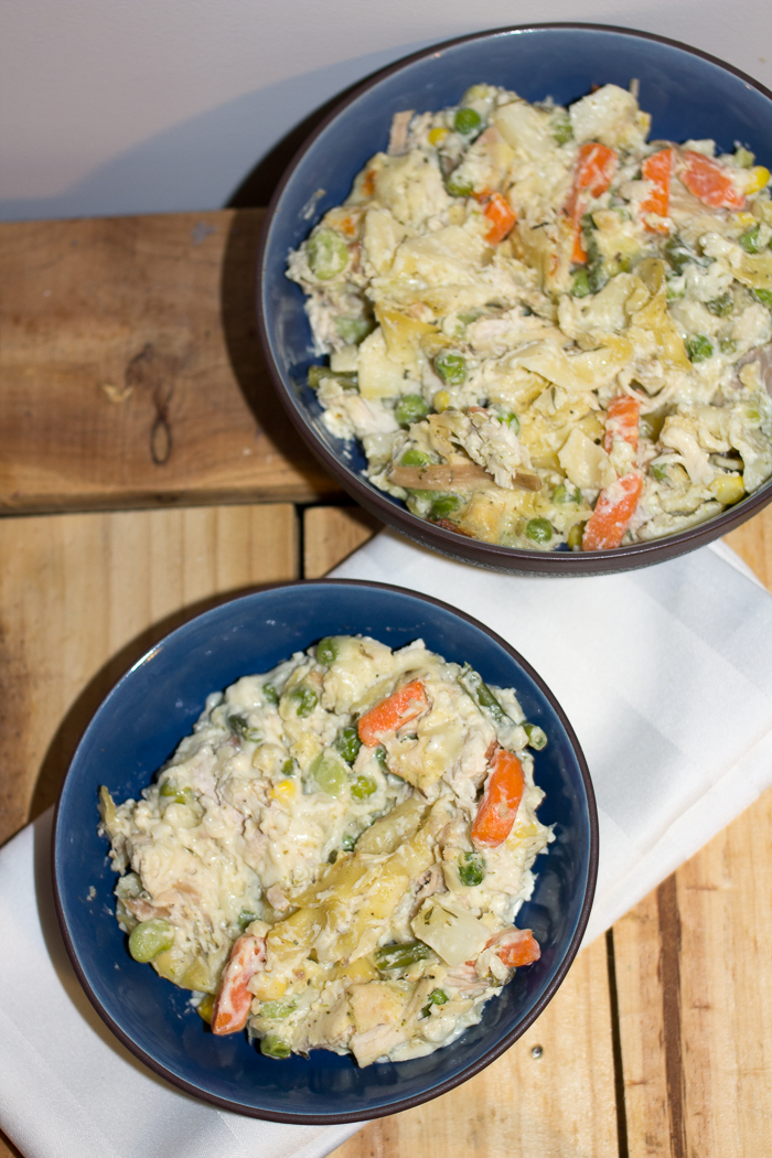 Turkey for Thanksgiving and Christmas is great. You get a lot of meat for the price. Try this leftover turkey noodle casserole to make leftovers delicious.
