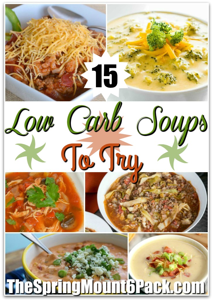 Look for low carb soup recipes? Here are 15 low carb soup recipes that will be perfect for a comfort food craving but not mess up your weight loss. 