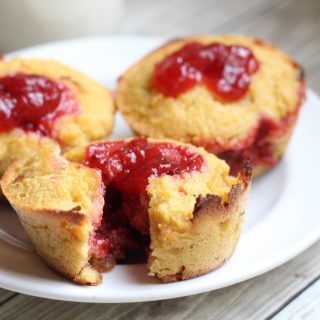 Looking for a low carb muffin recipe that the kids will love? These PB&J Muffins are so good that they can be eaten for breakfast or as a treat.