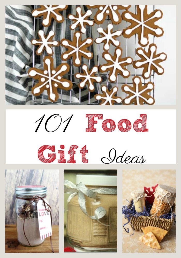 Looking for food gift ideas? Here are 101 food gift ideas that will make anyone on your Christmas list happy this holiday season. 
