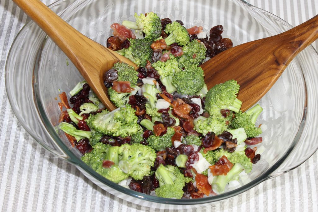 The Best Picnic Broccoli Salad Recipe Our Wabi Sabi Life