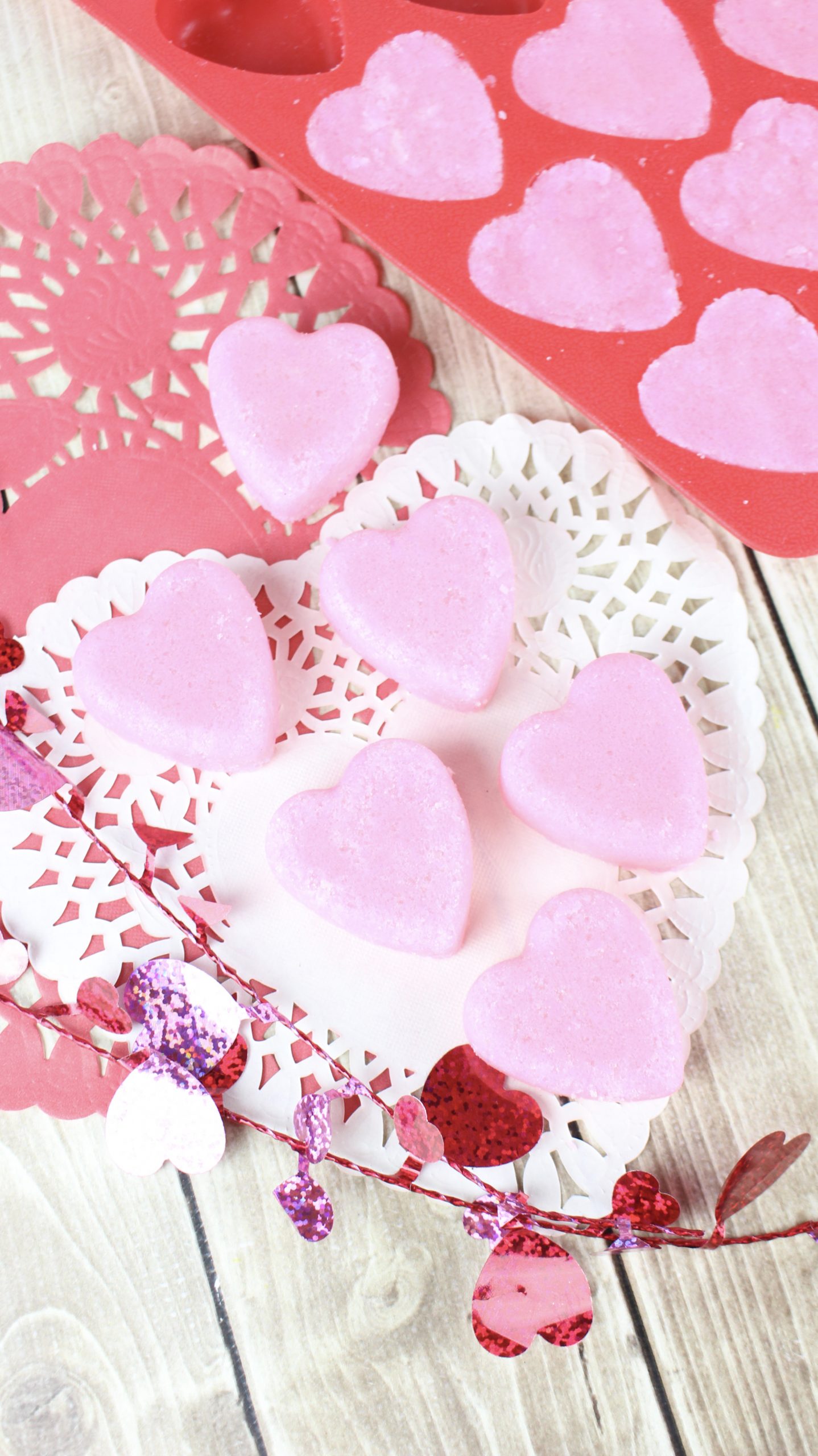 Sugar scrubs are great for the skin. These Rose Vanilla Exfoliating Sugar Scrub Soap Cubes are gentle enough for everyday. It, also, makes a great Valentine's Day gift idea.