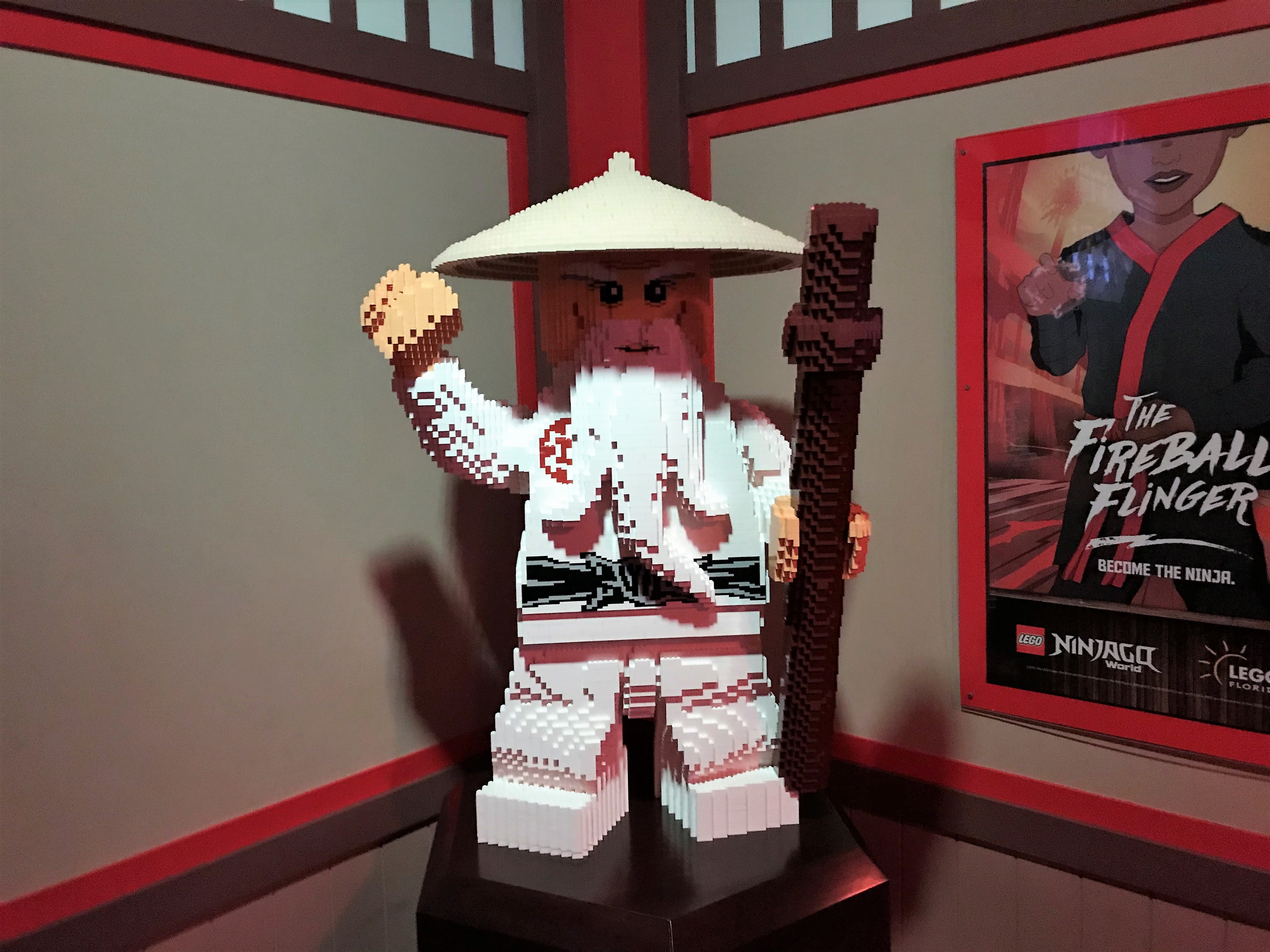 Ninjago ninja at Legoland Florida