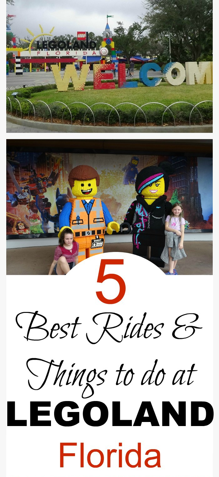 Visiting Orlando? Looking for things to do besides Disney? LEGOLAND Florida is a great place to spend the day. Here are 5 of the best things to do in LEGOLAND Florida.