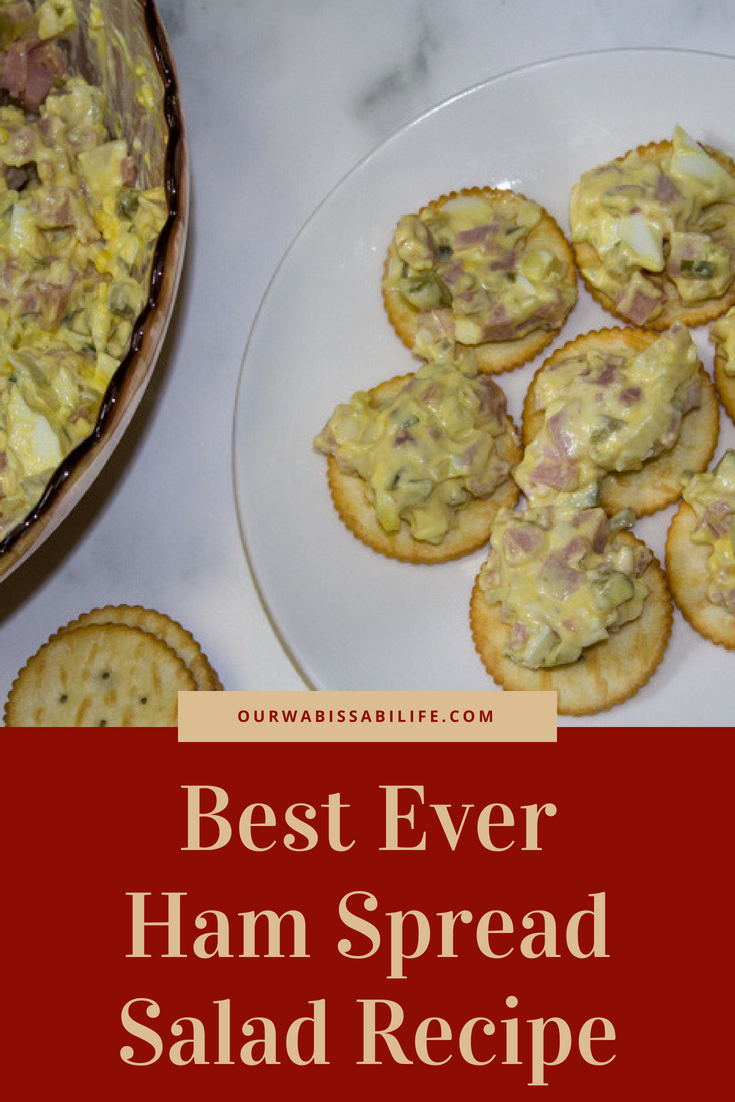 Looking for a great tasting way to use leftover ham? This ham spread recipe is delicious. Deviled ham spread or ham salad dip is great for potlucks.