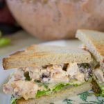 Looking for a great tasting, easy chicken salad recipe? This kicking spicy chicken salad recipe will be hit for lunch, dinner or a picnic.