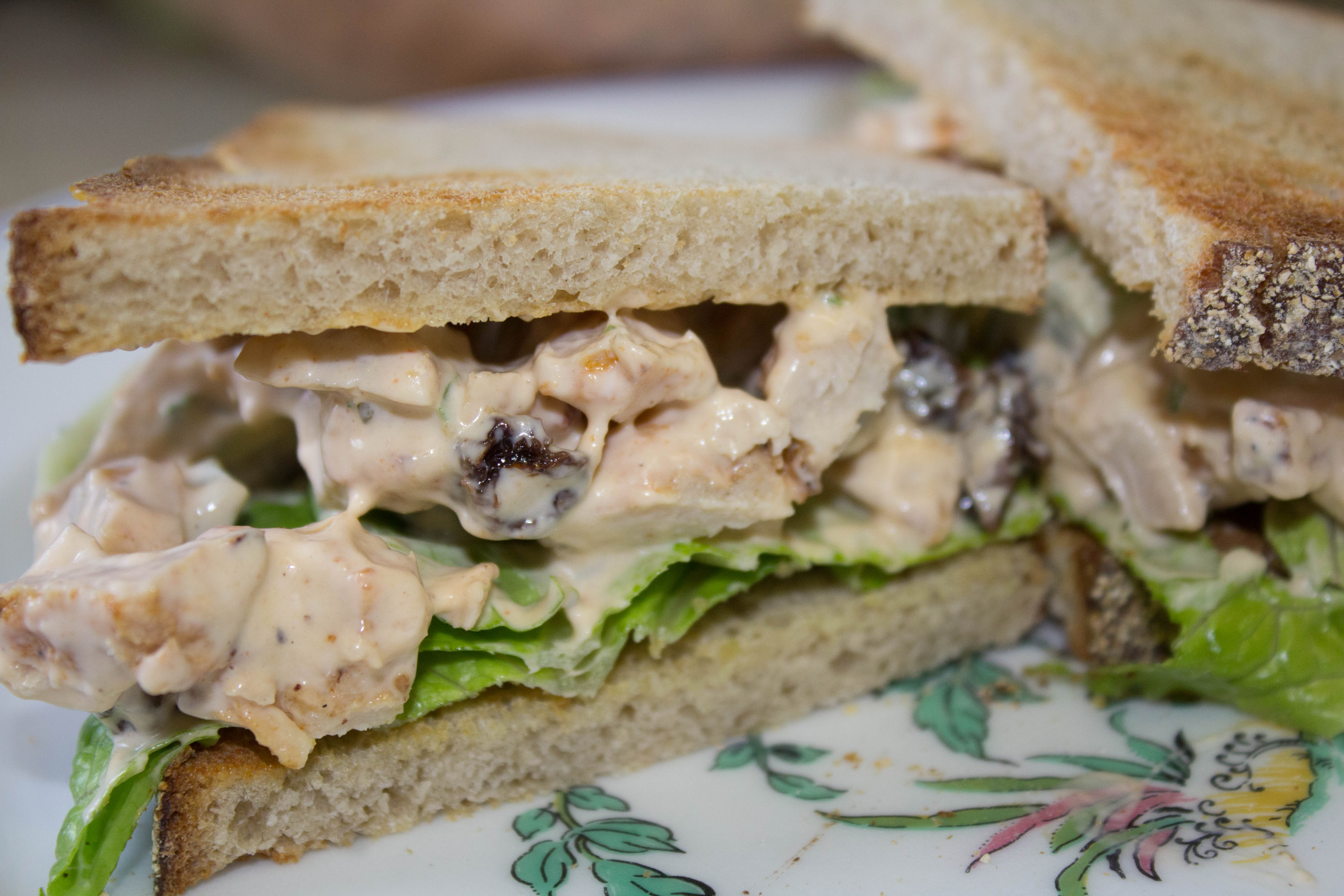 Looking for a great tasting, easy chicken salad recipe? This kicking spicy chicken salad recipe will be hit for lunch, dinner or a picnic.