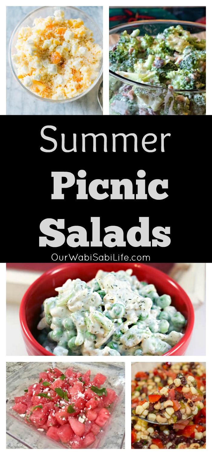 Looking for a great tasting summer salad? These summer picnic salads are going to be a hit for every occasion. Find great tasting summer salads/picnic salads for your next picnic. 