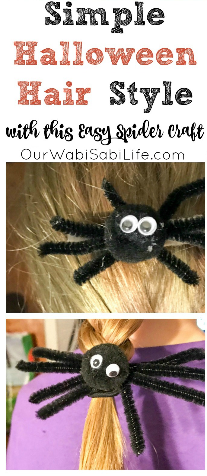 Cute Spider Halloween Hair Accessory