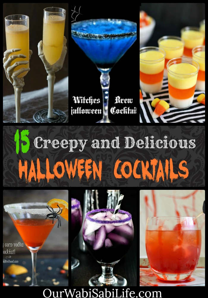 Halloween cocktails can bring any adult Halloween party to a new level. These Halloween drink recipes are the perfect combinations of delicious and creepy. 