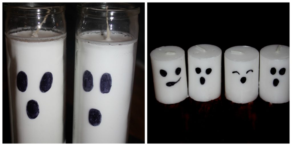 Fun Ghost Candles Dollar Store Halloween Craft Our WabiSabi Life