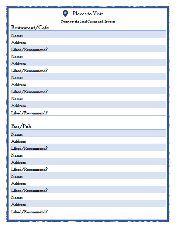 Planning your next trip? Download the FREE travel organizer printable to make planning your next trip easier. Filled with great #travel ideas. #travelorganizer #travelplanning