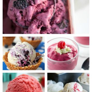 Ice cream is such a great dessert. It is sweet and tasty and most people love it. Berry ice cream is a great choice since it isn't that sweet and it isn't as rich. These recipes are perfect for anyone who want to make your own ice cream.