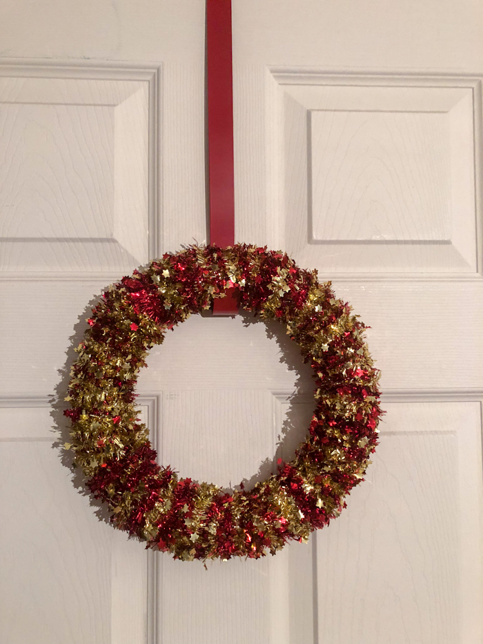 Beautiful Dollar Store Christmas Wreath Tutorial