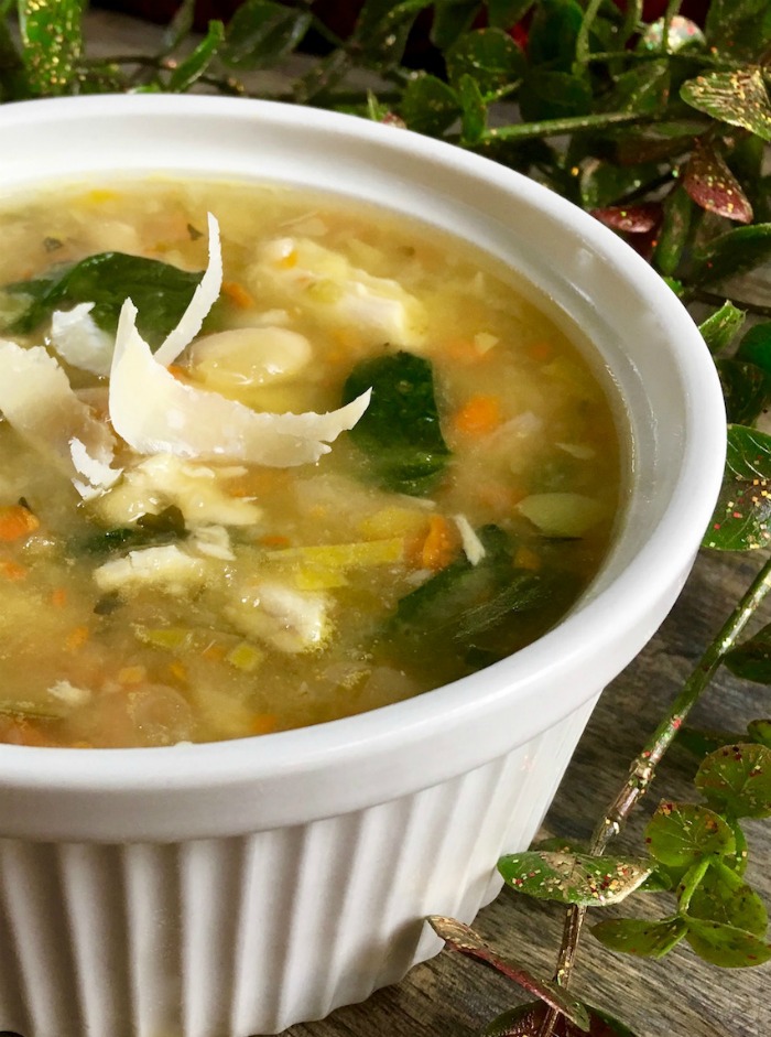 Wondering what to do with leftover turkey? Leftover turkey soup is the perfect recipe. This leftover turkey soup has a kick. White Bean and turkey soup is sure to be a comfort food.