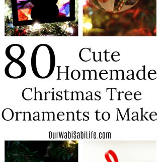 Looking for cute homemade Christmas tree ornaments to make? Here are 80 DIY Christmas ornaments that you can make this year.