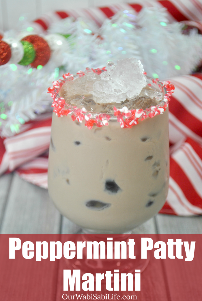 Looking for a delicious Christmas cocktail that is perfect for winter? This peppermint mocha martini, Peppermint Patty martini is perfect for a holiday get together.