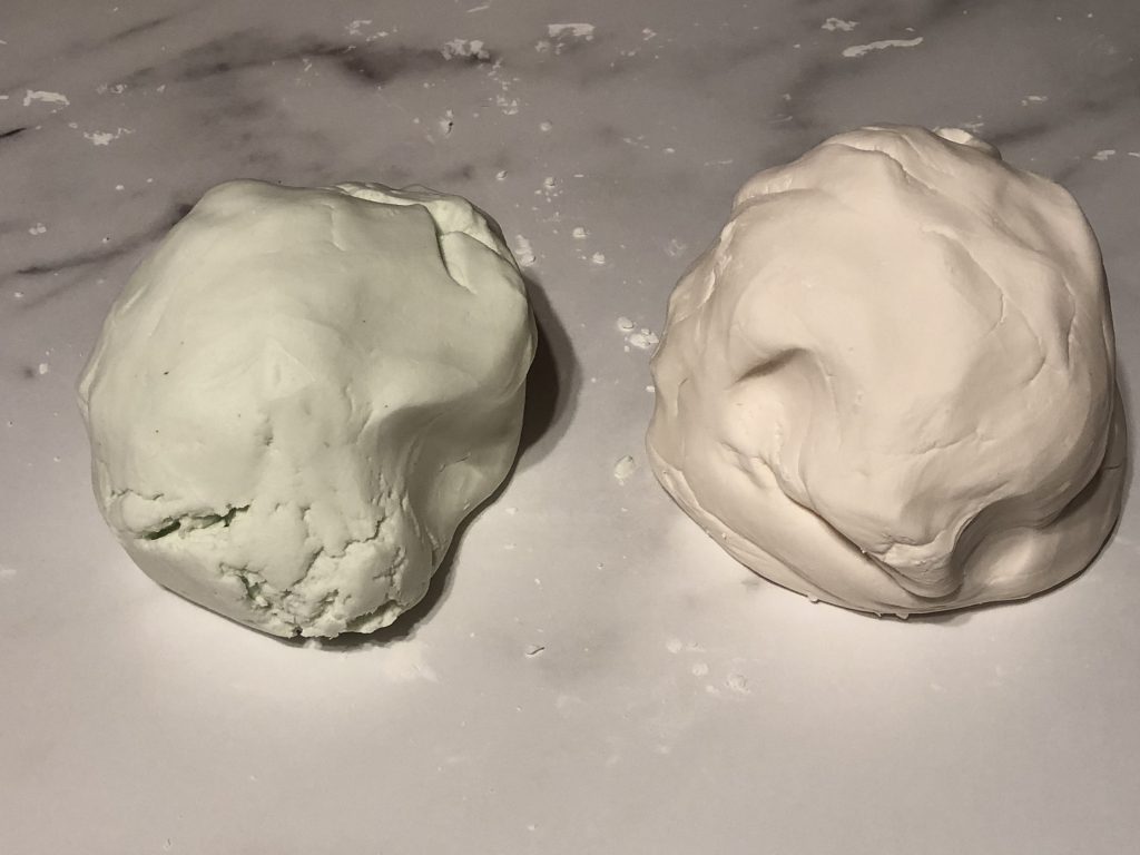 Easy Moon Dough Recipe with Corn Starch and Conditioner