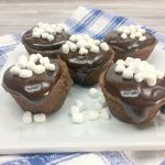 hot chocolate cupcakes