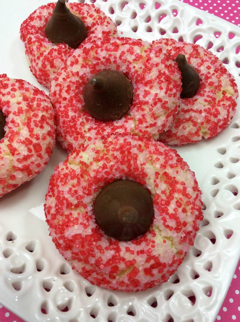 Valentine's Day Hershey Kiss Sugar Cookies Our WabiSabi Life