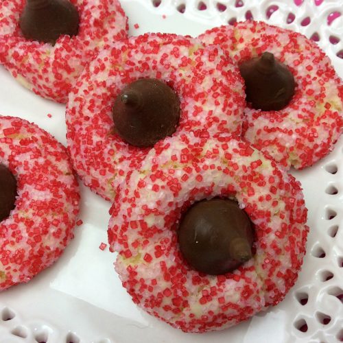 Valentine's Day Hershey Kiss Sugar Cookies Our WabiSabi Life