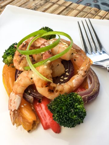 Asian Shrimp | Roasted Shrimp With Vegetables | Our Wabi Sabi Life