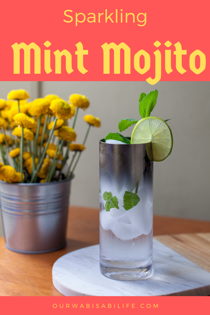 sparkling mint mojito