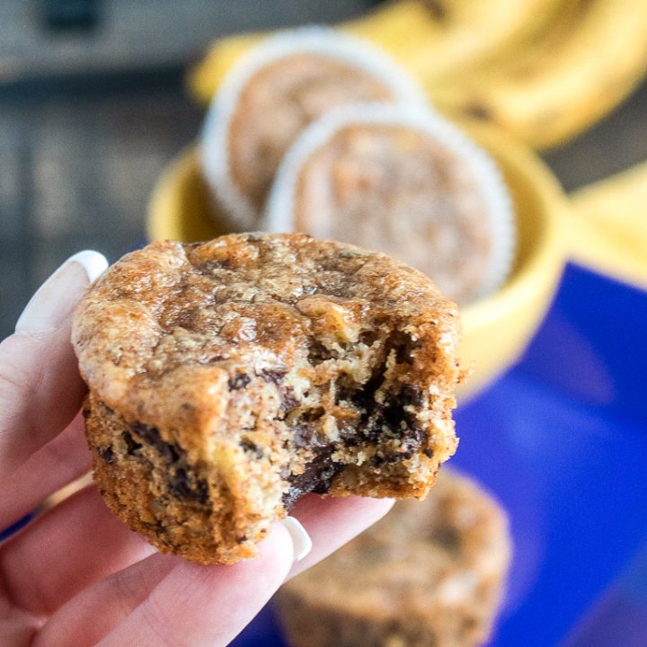 Is there anything better than a chocolate chip muffin? What if that muffin was a healthy banana chocolate chip muffin that was perfect for breakfast? Get this Healthy Banana chocolate chip muffin recipe. 