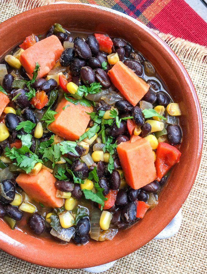 black bean soup
