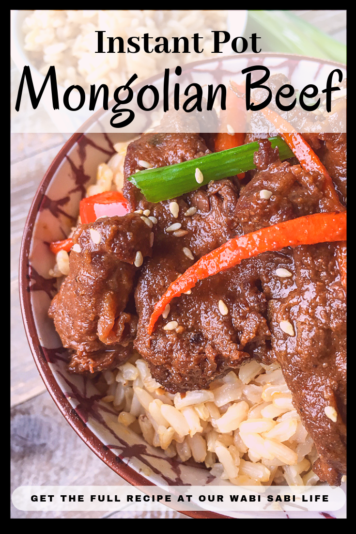 instant pot mongolian beef