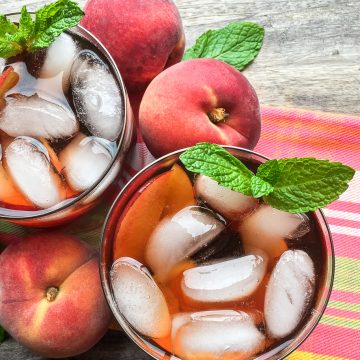 peach tea