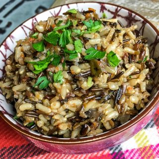 wild rice pilaf