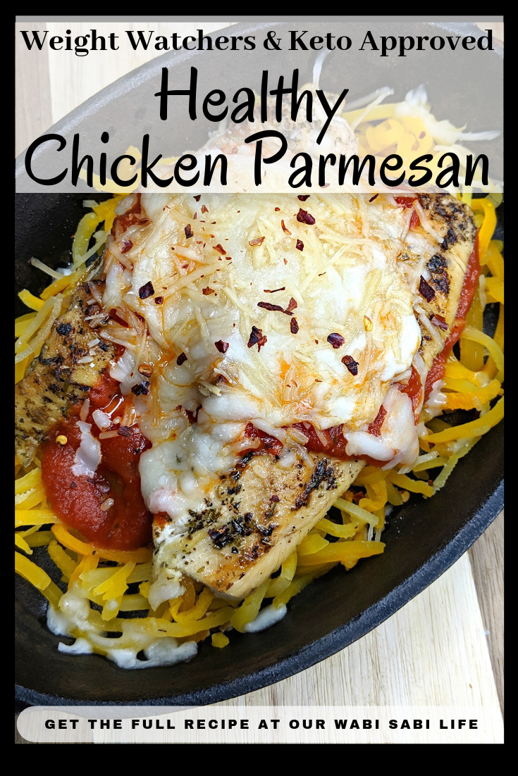Looking for keto chicken parm recipe? This Weight Watchers Chicken Parmesan recipe is a zero Weight Watcher point dinner. It is a healthy recipe everyone can enjoy.