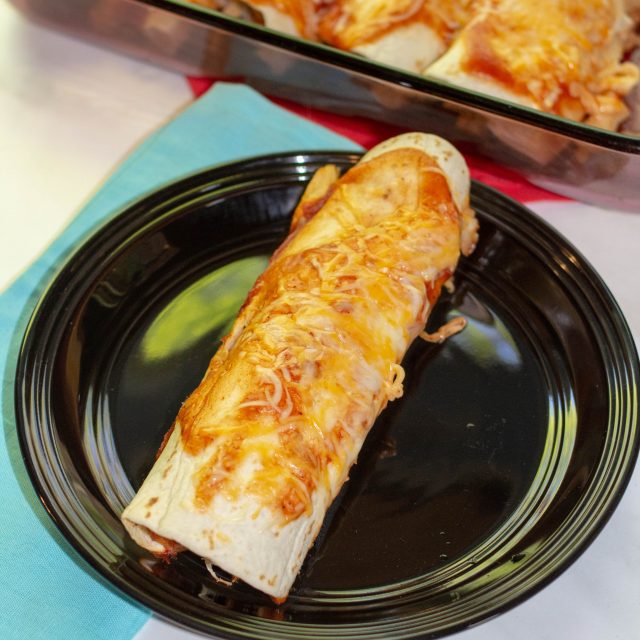 Chicken Enchiladas | 3 Weight Watchers Points | Our Wabi Sabi Life