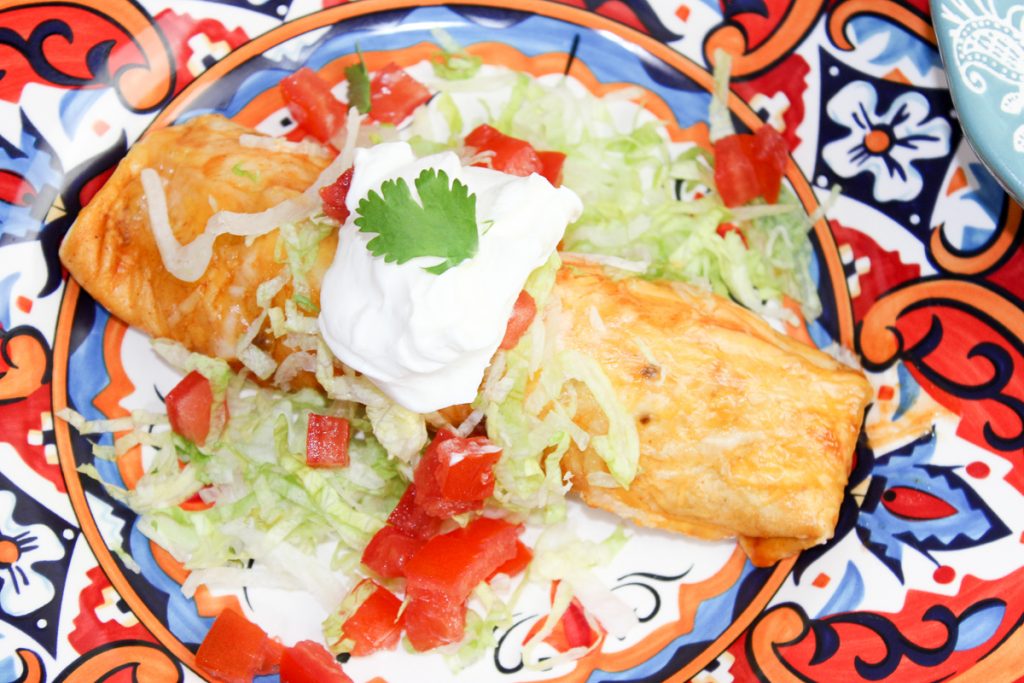 The Best Healthy Chicken Enchiladas