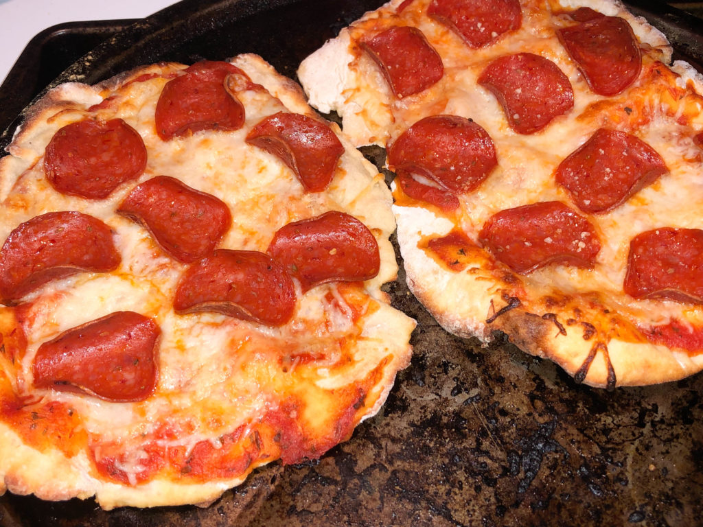 The Best Weight Watchers Pizza with Pepperoni - Our Wabi Sabi Life