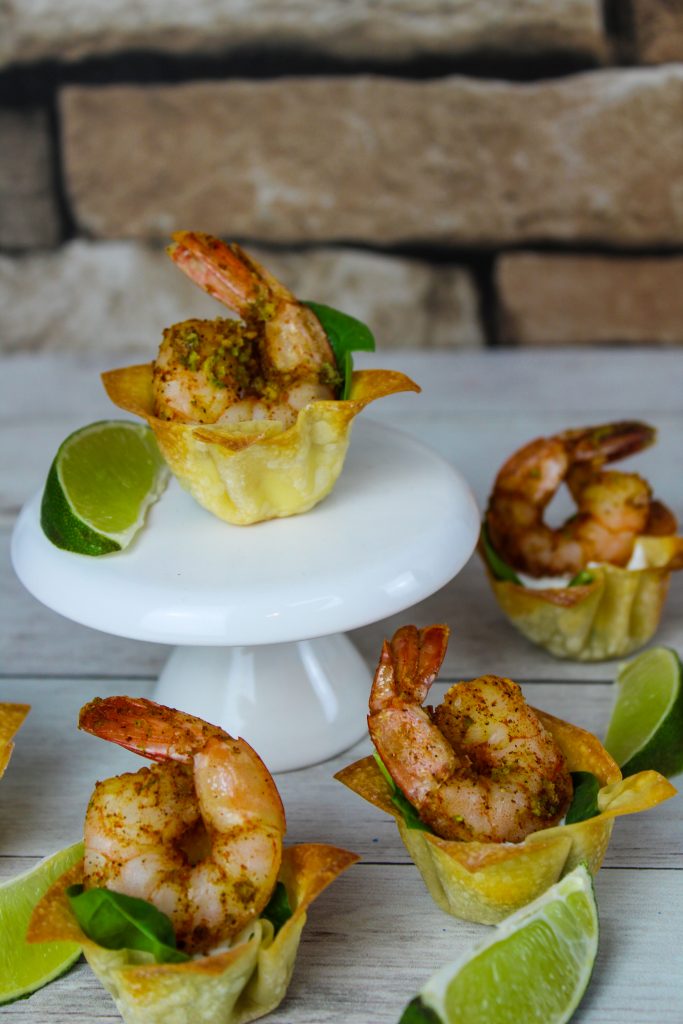 Cajun Shrimp Cups Shrimp Appetizer Wonton Cup Appetizer