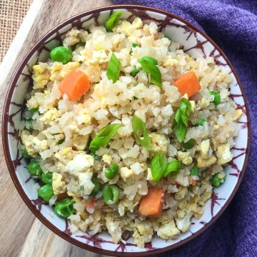 Keto Cauliflower Fried Rice