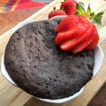 keto chocolate mug cake
