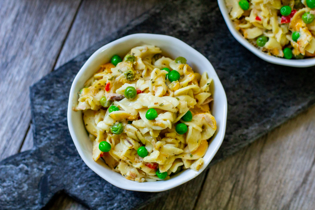 cheesy tuna casserole