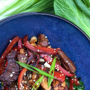 keto pork stir fry recipe