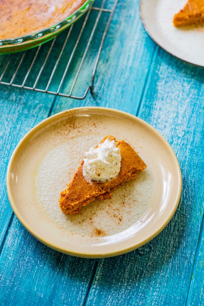 The Best Healthy Crustless Pumpkin Pie Perfect for Dieters