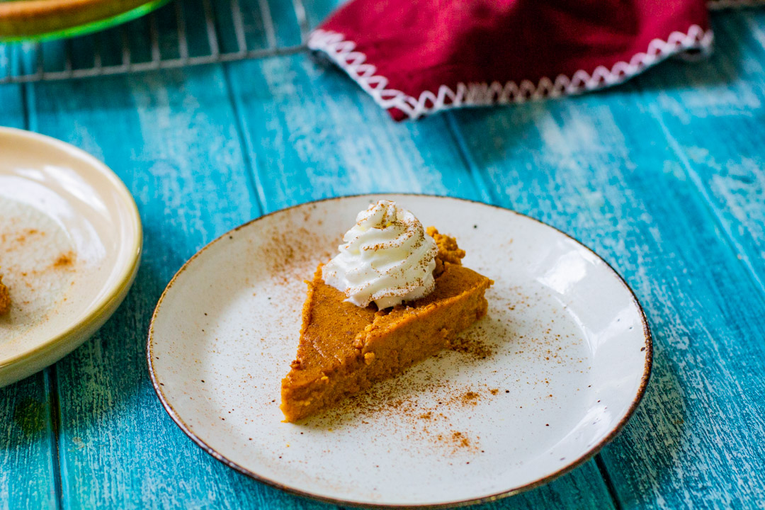 Crustless Pumpkin Pie