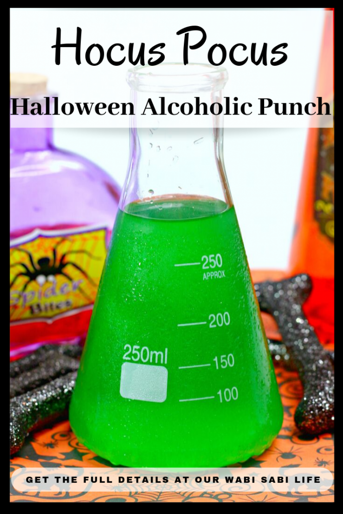 Hocus Pocus Halloween Alcoholic Punch Our WabiSabi Life