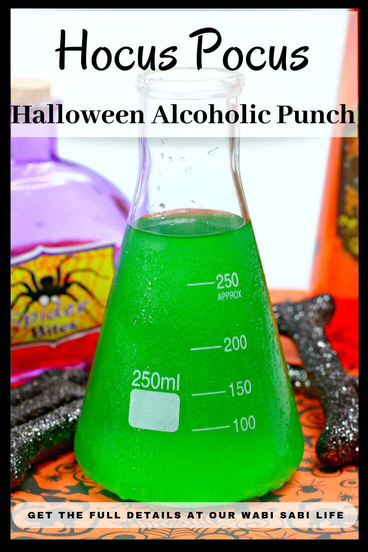 Hocus Pocus Halloween Alcoholic Punch