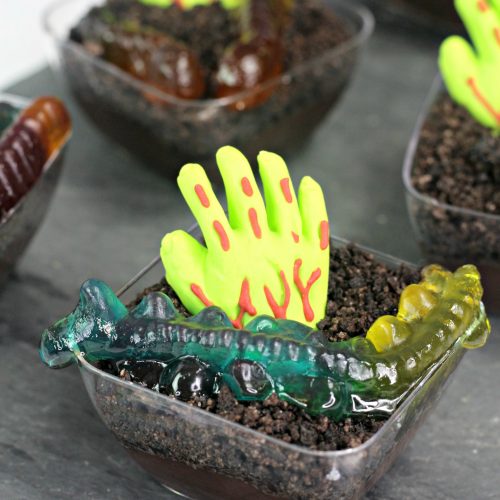 zombie pudding cup