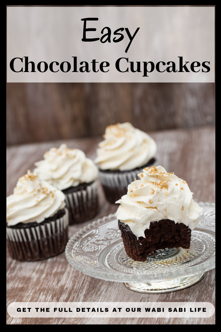 Easy chocolate cupcakes