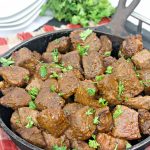 garlic butter steak bites