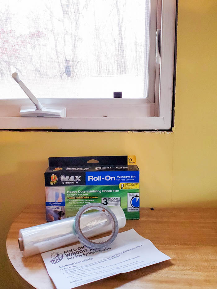 roll on window kit