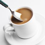 coffee being stirred